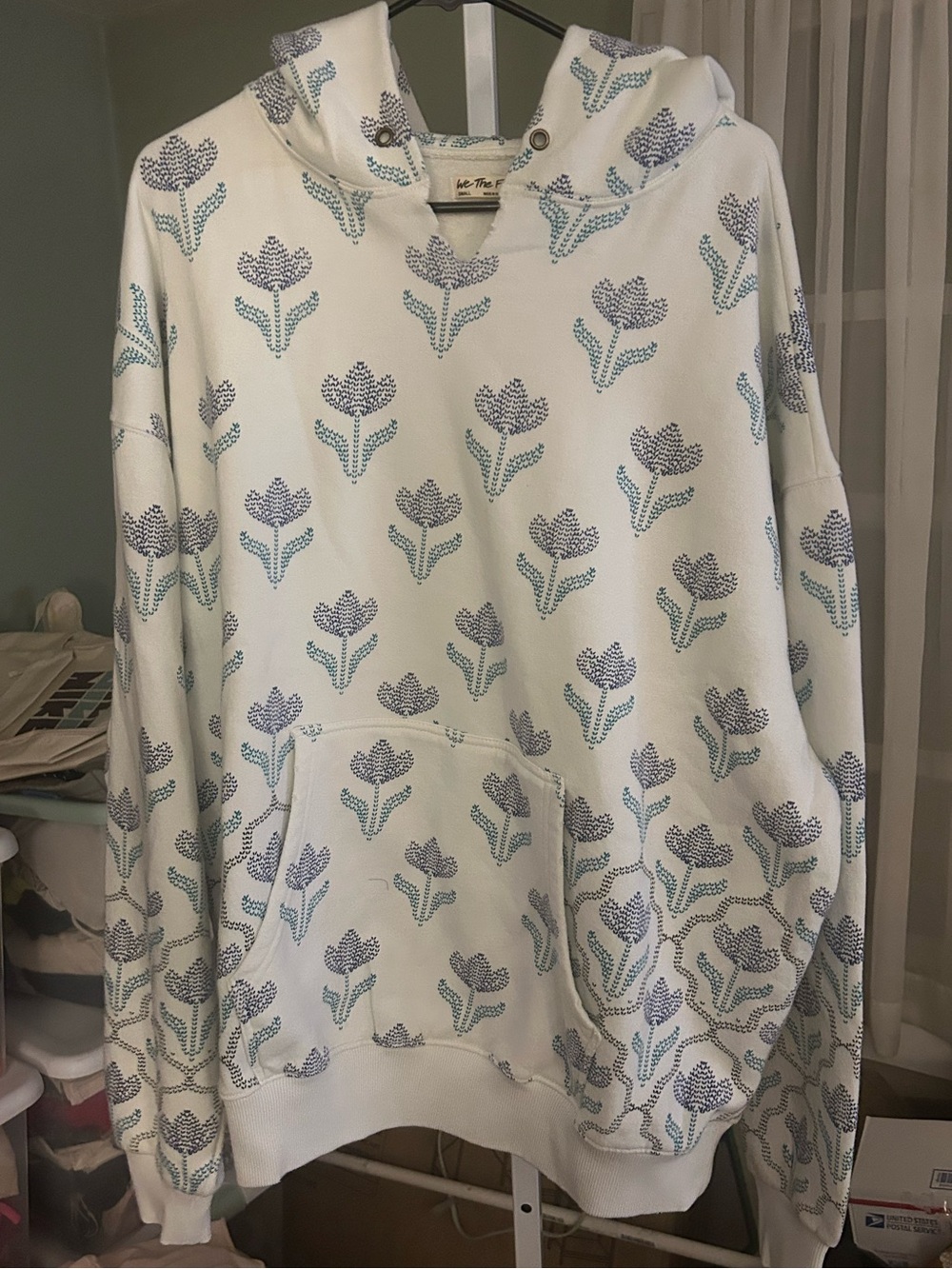 We The Free Itโs a Vibe Hoodie with Tulips